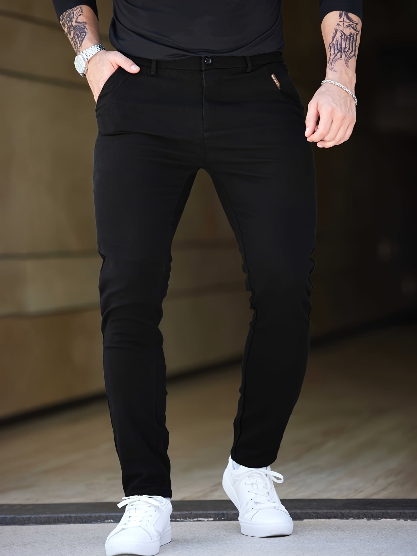 Slim-Fit Versatile Pants