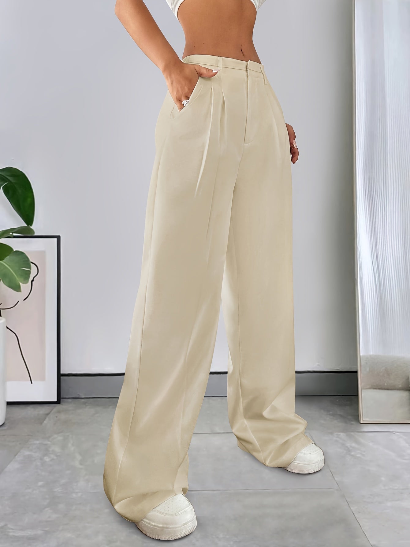 Straight-Leg Pants