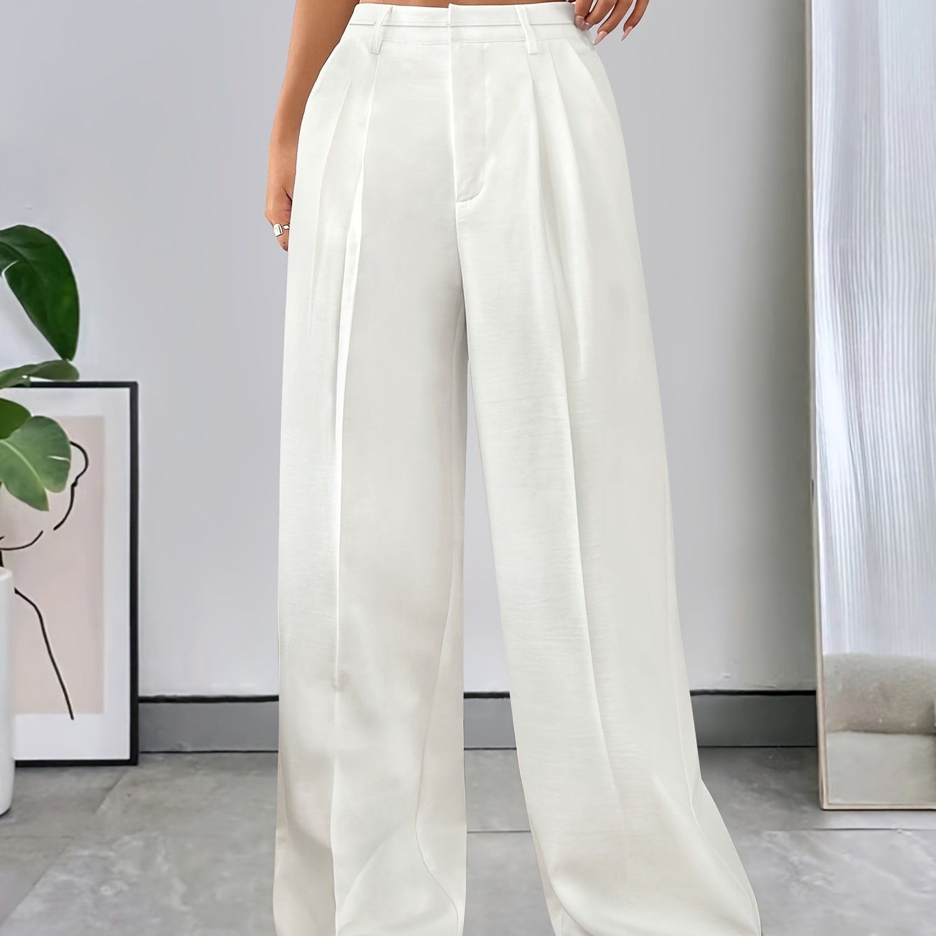 Straight-Leg Pants