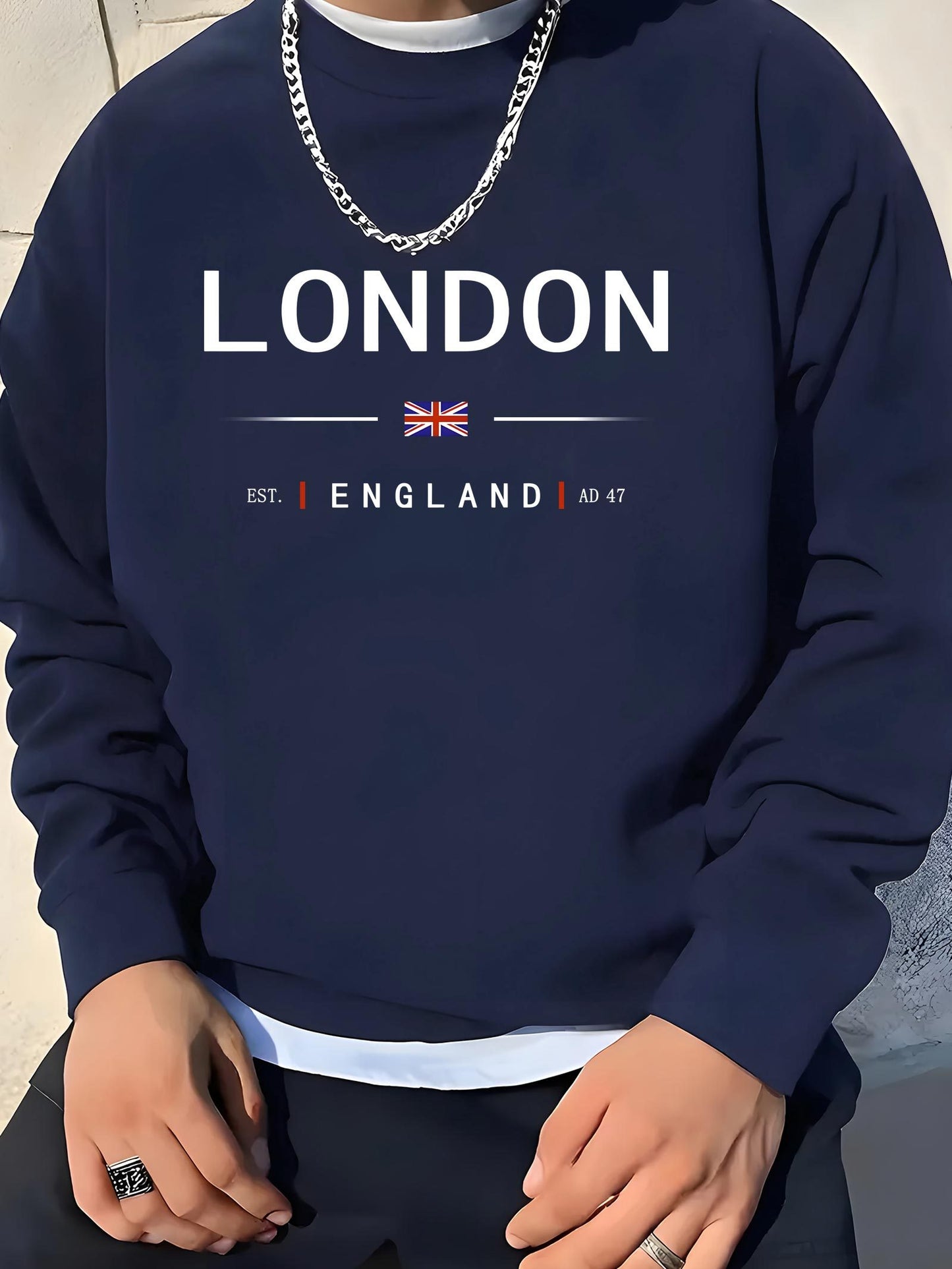 LONDON ENGLAND Print Sweatshirt