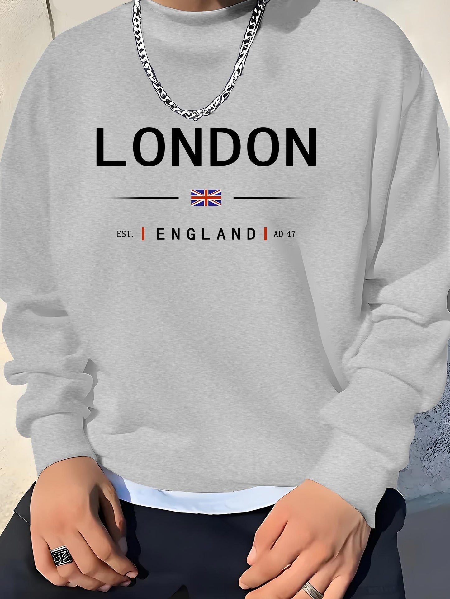 LONDON ENGLAND Print Sweatshirt