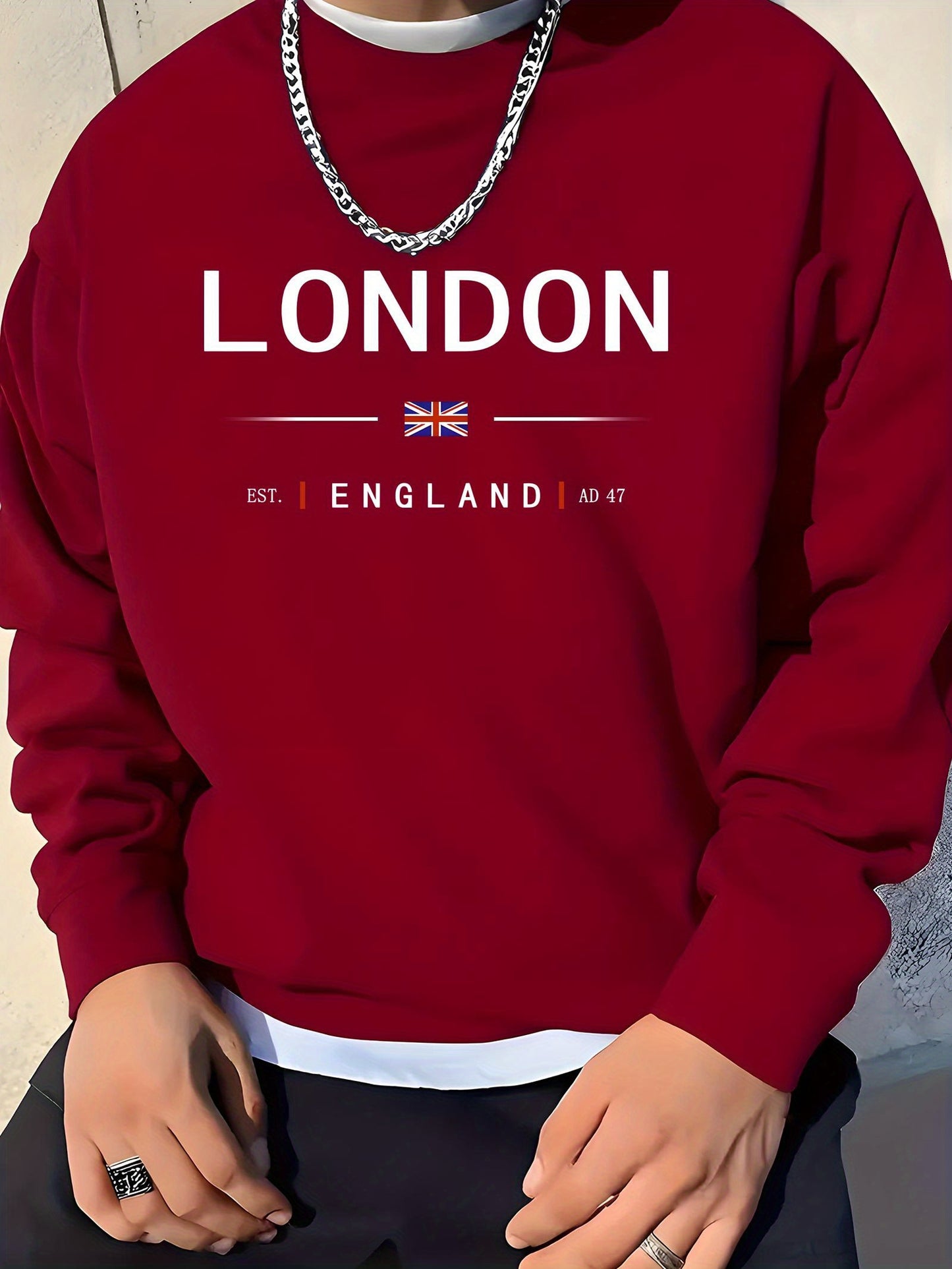 LONDON ENGLAND Print Sweatshirt