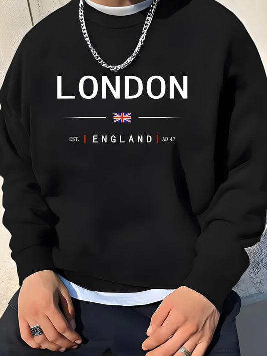 LONDON ENGLAND Print Sweatshirt