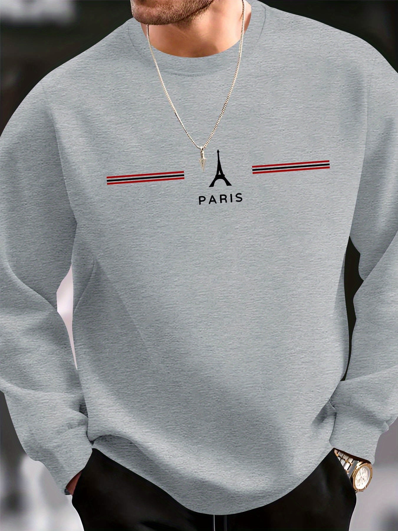 Paris Print Sweatshirt