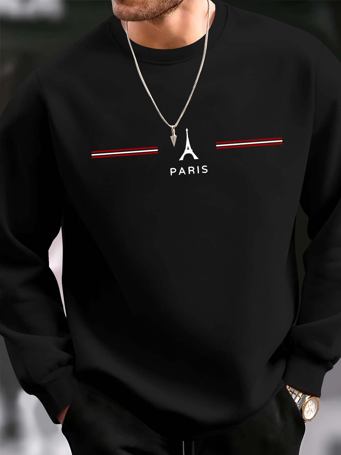 Paris Print Sweatshirt