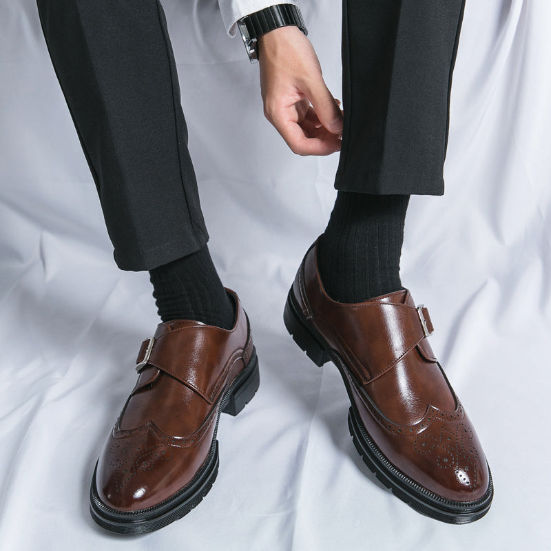 Faux Leather Loafers