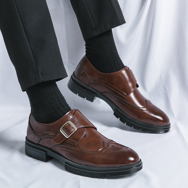 Faux Leather Loafers