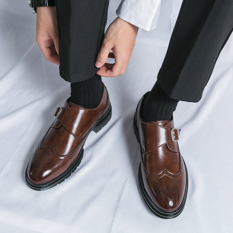 Faux Leather Loafers