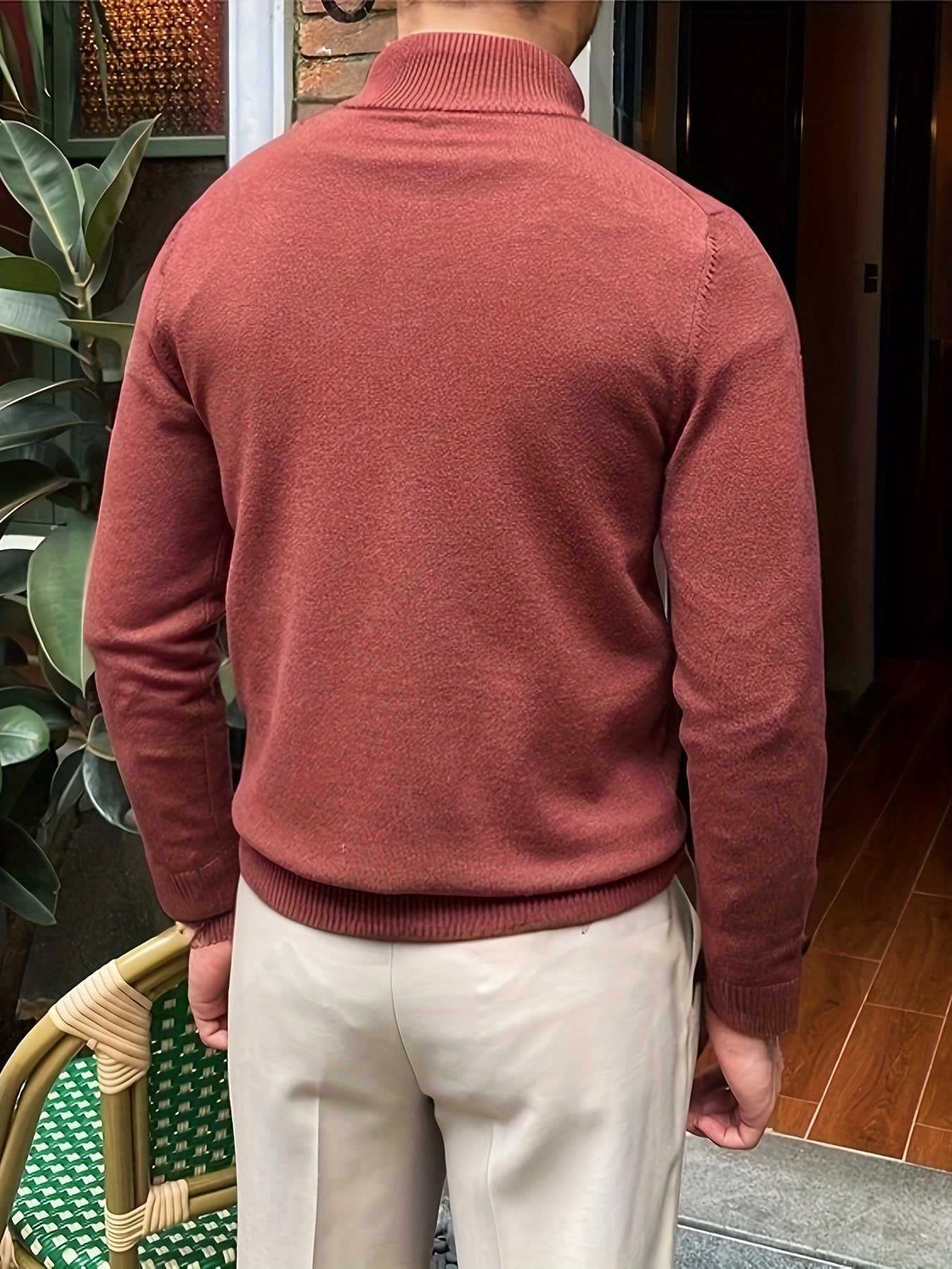 Half Zipper Sweater