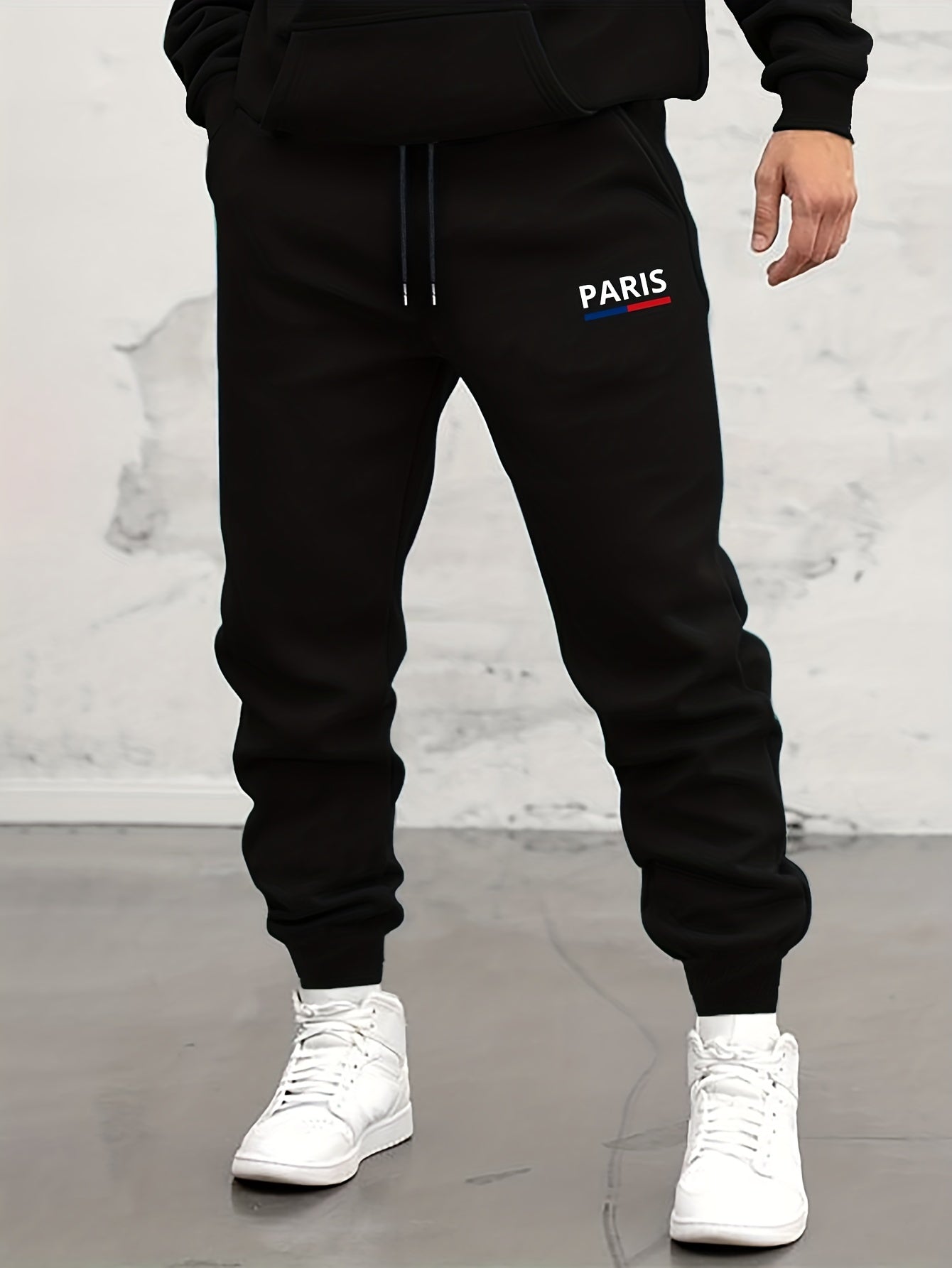 Pattern Print Sweatpants