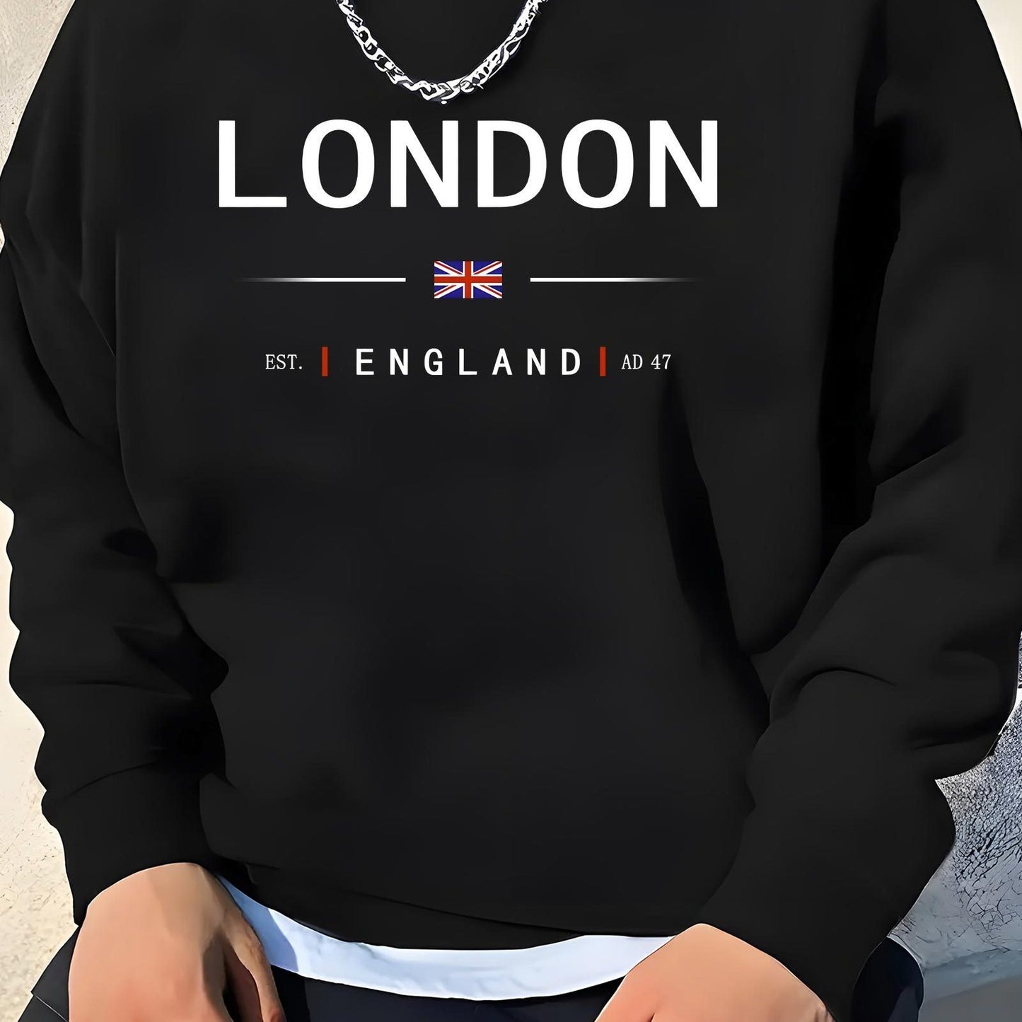 LONDON ENGLAND Print Sweatshirt