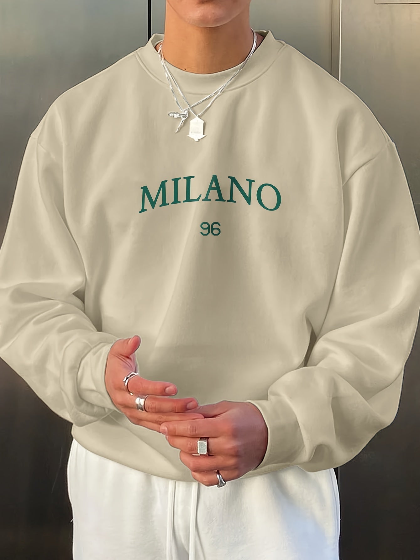 Milan-Inspired Sweatshirt