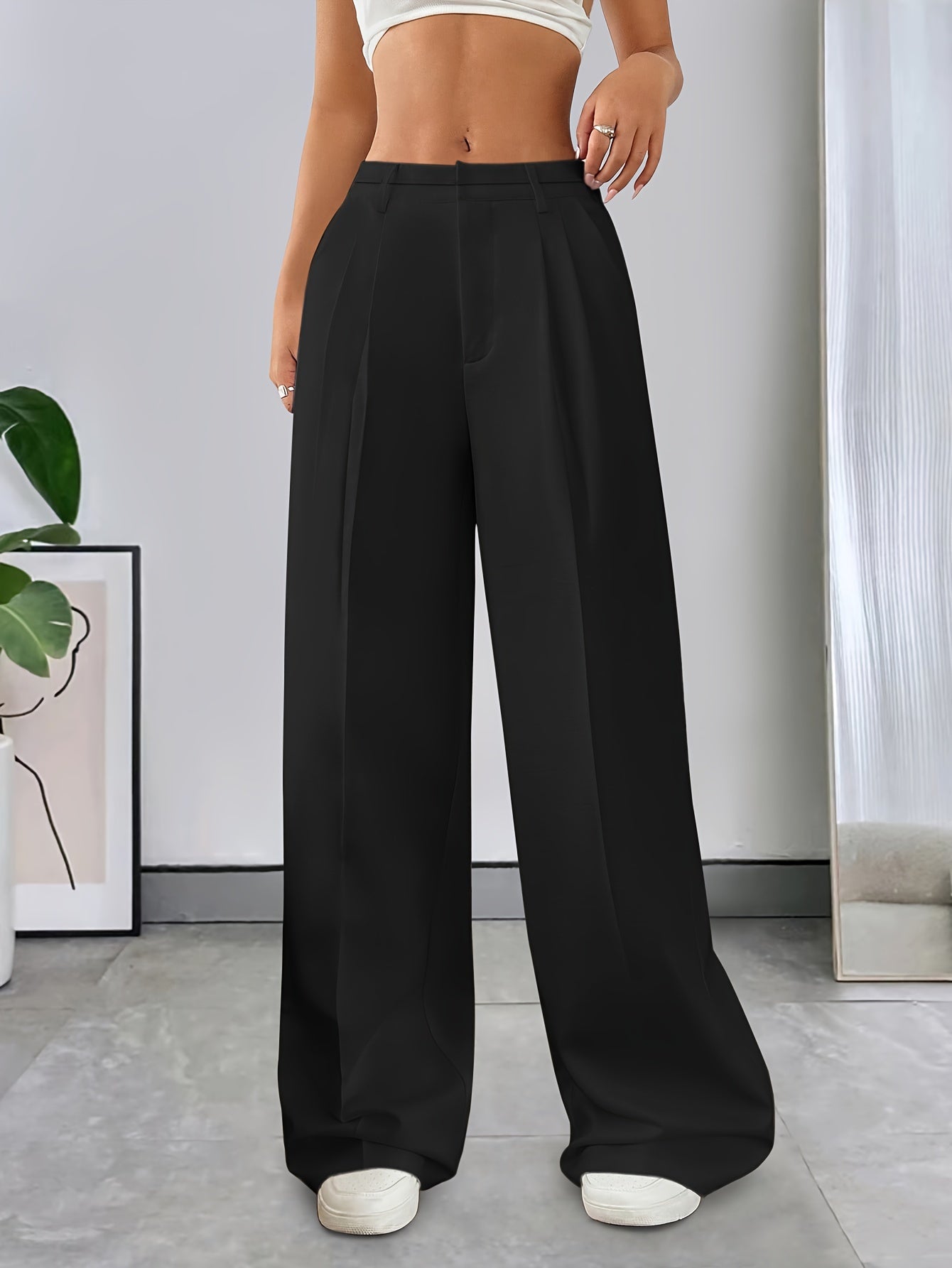 Straight-Leg Pants