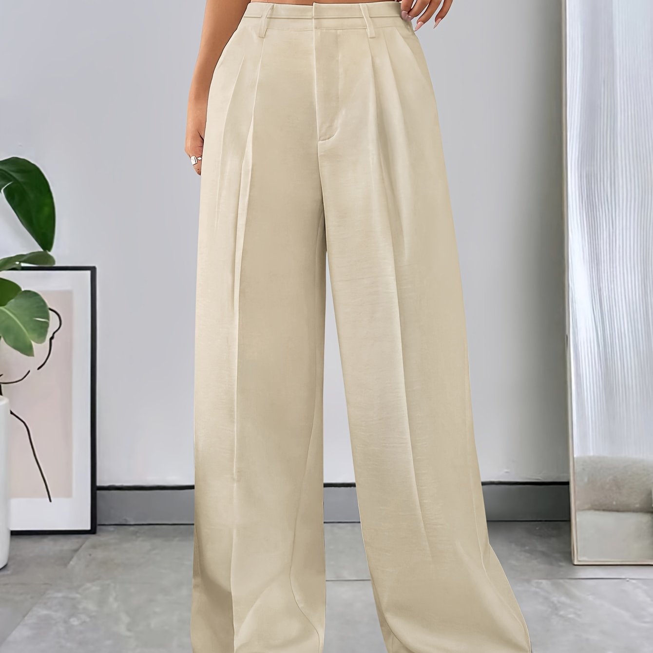 Straight-Leg Pants