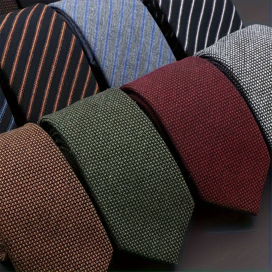 Polyester Striped Self Tie