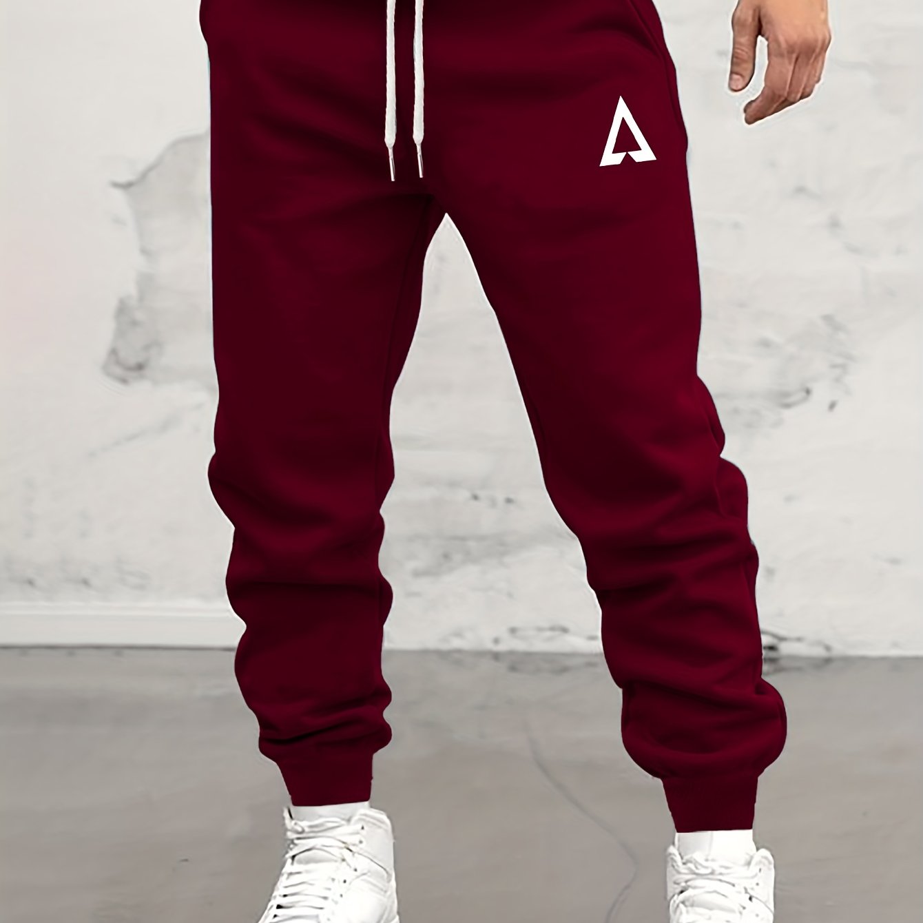 Pattern Print Sweatpants