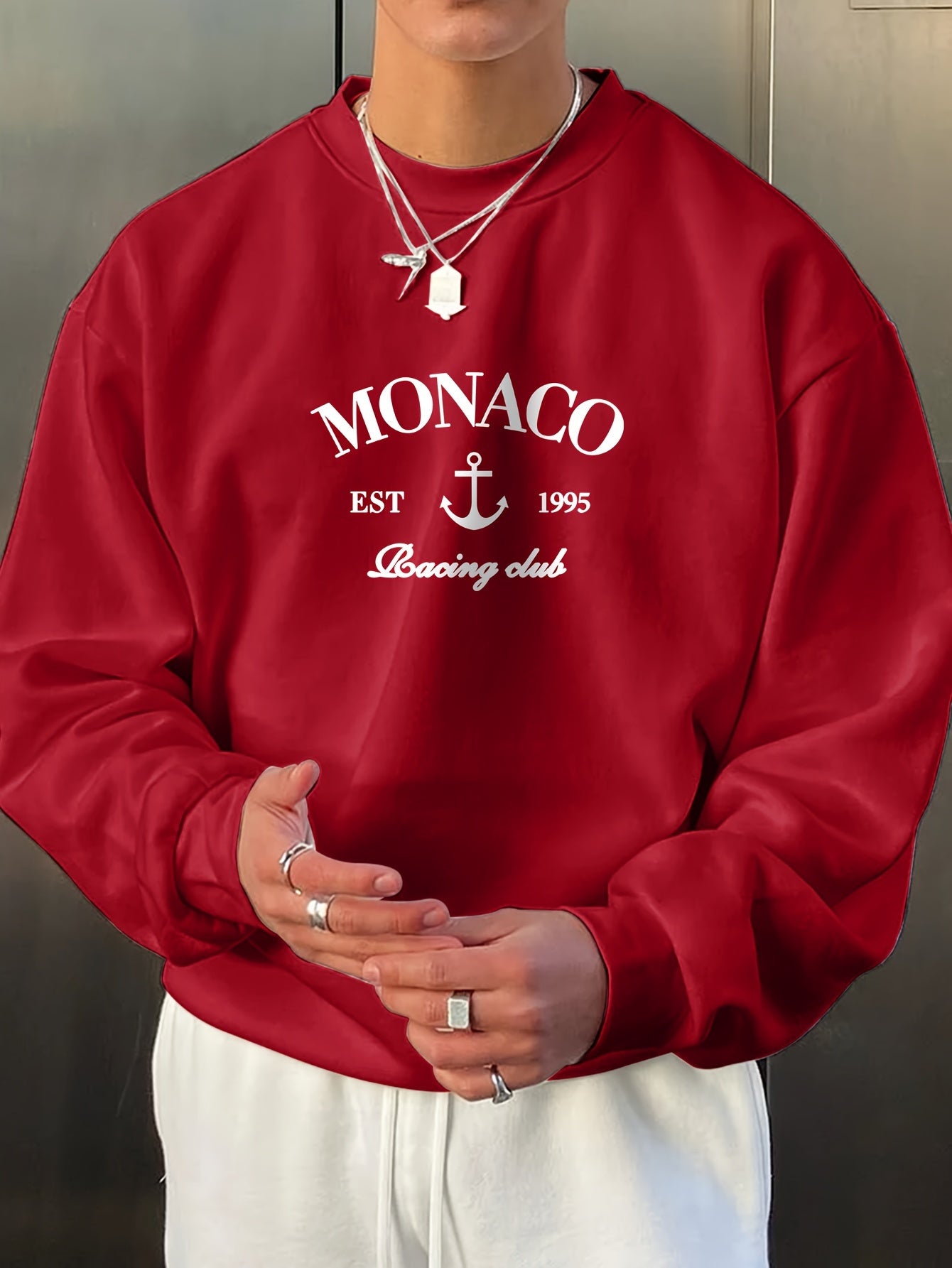 MONACO Print Sweatshirt