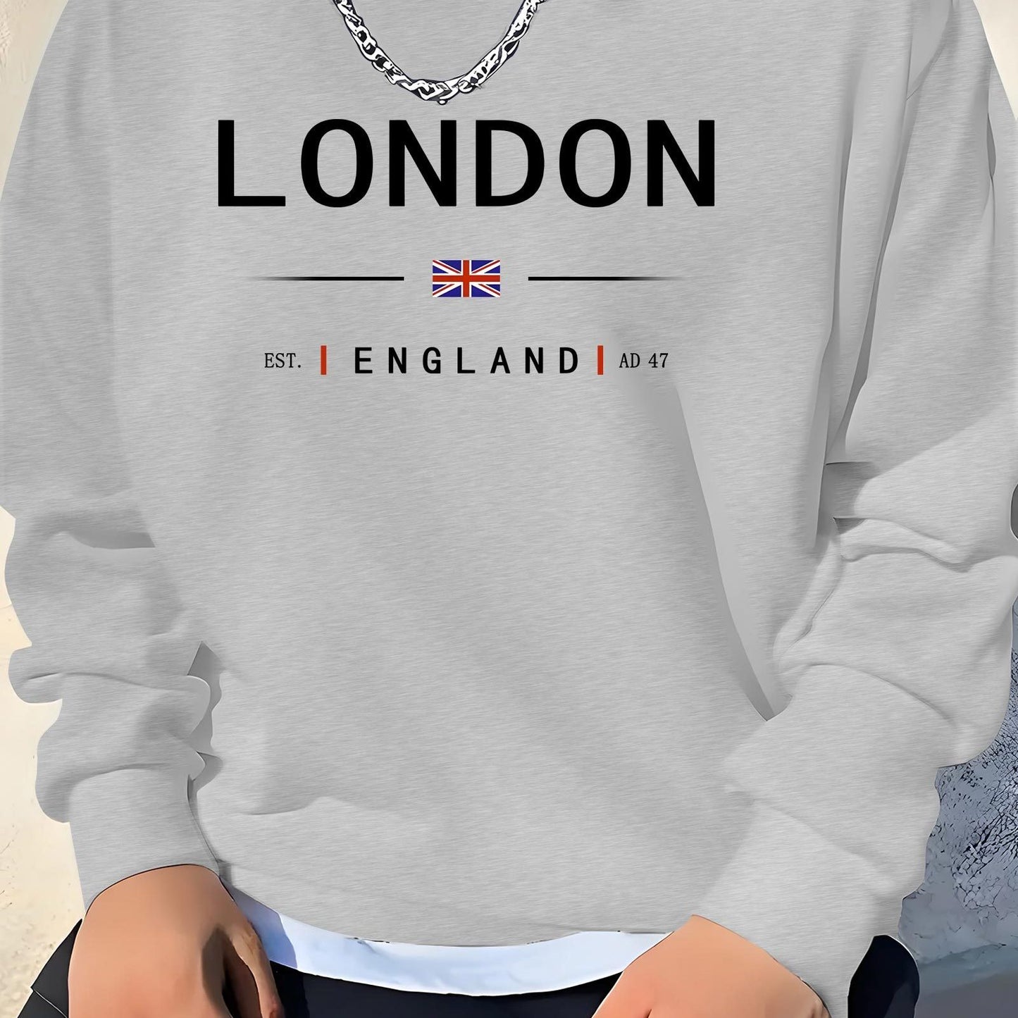 LONDON ENGLAND Print Sweatshirt