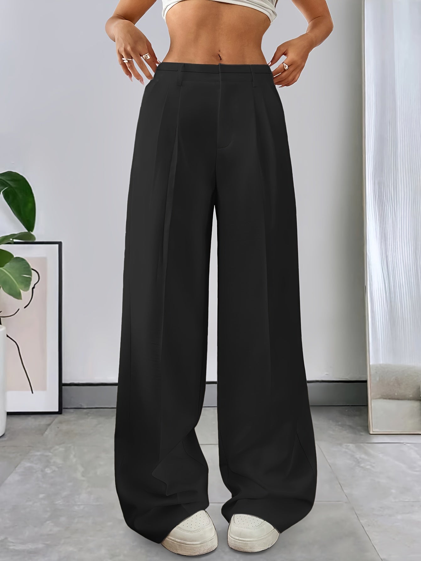 Straight-Leg Pants