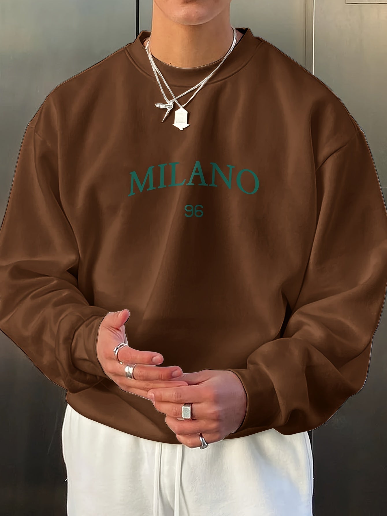 Milan-Inspired Sweatshirt