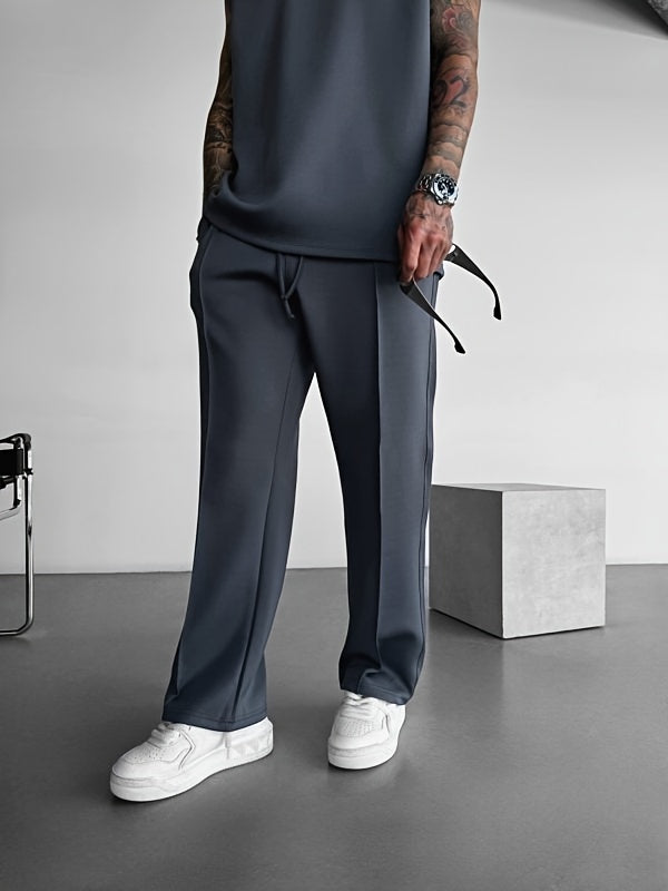 Slim-Fit Stretch Joggers Set