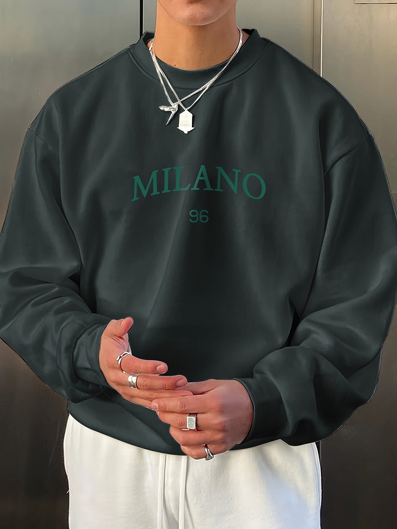 Milan-Inspired Sweatshirt