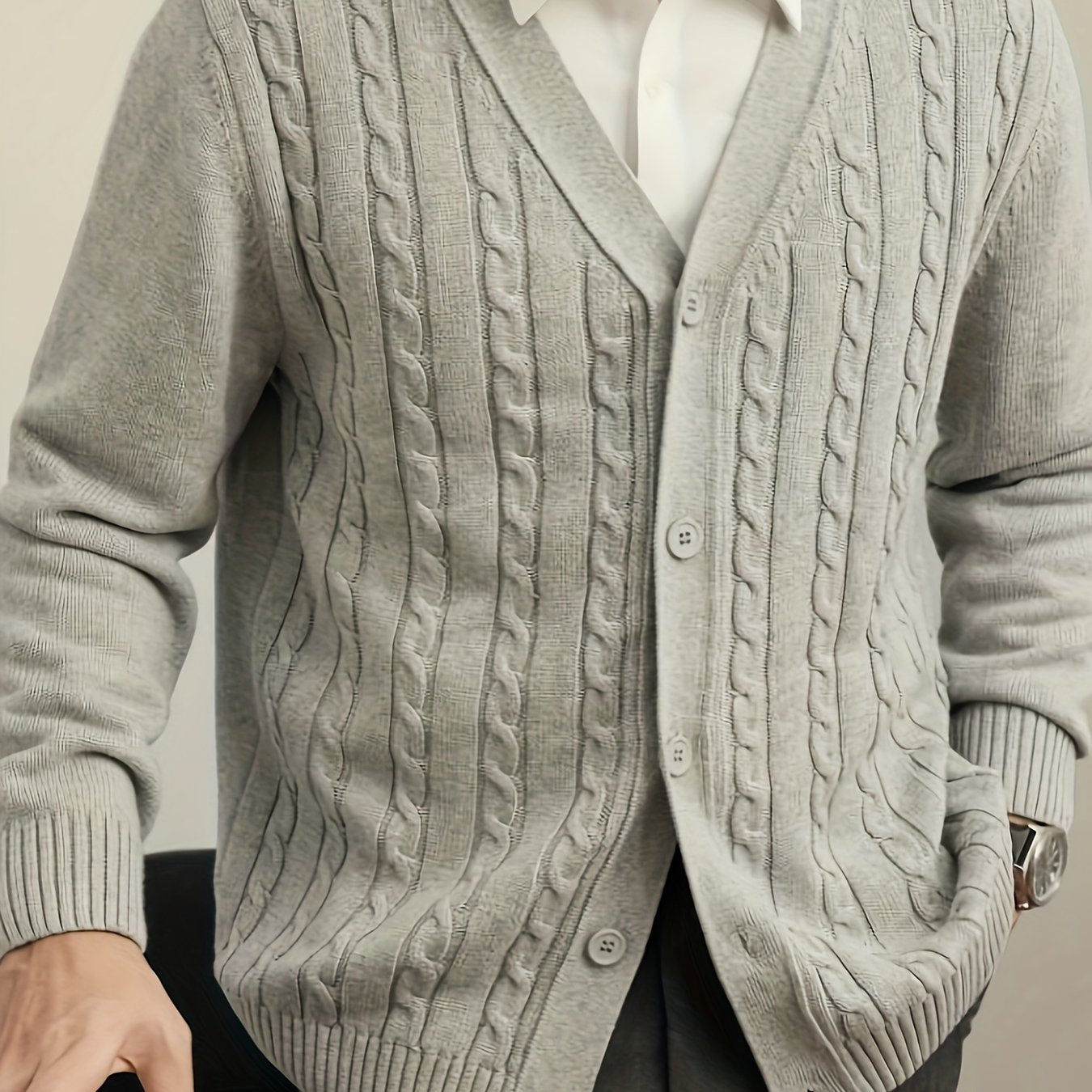 Preppy Style Cardigan Sweater