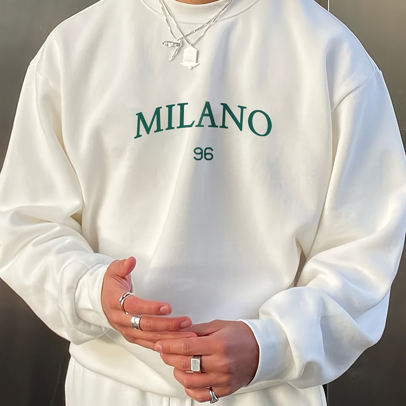 Milan-Inspired Sweatshirt