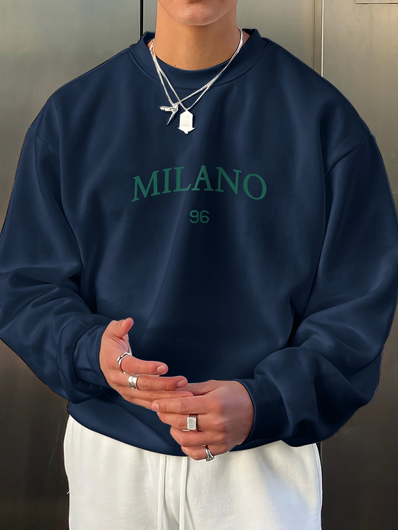 Milan-Inspired Sweatshirt