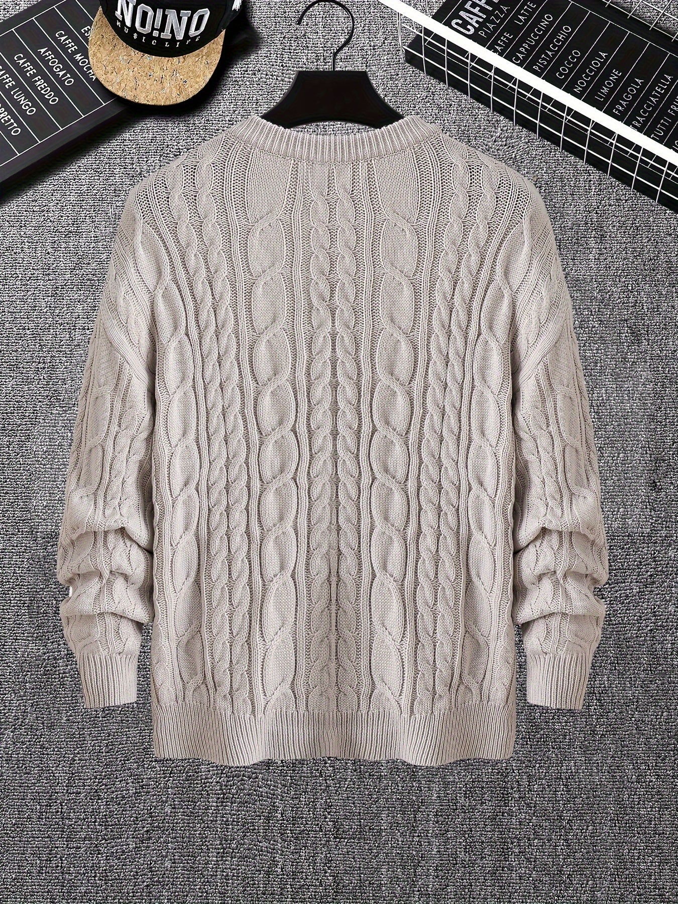 Twist Texture Knit Sweater