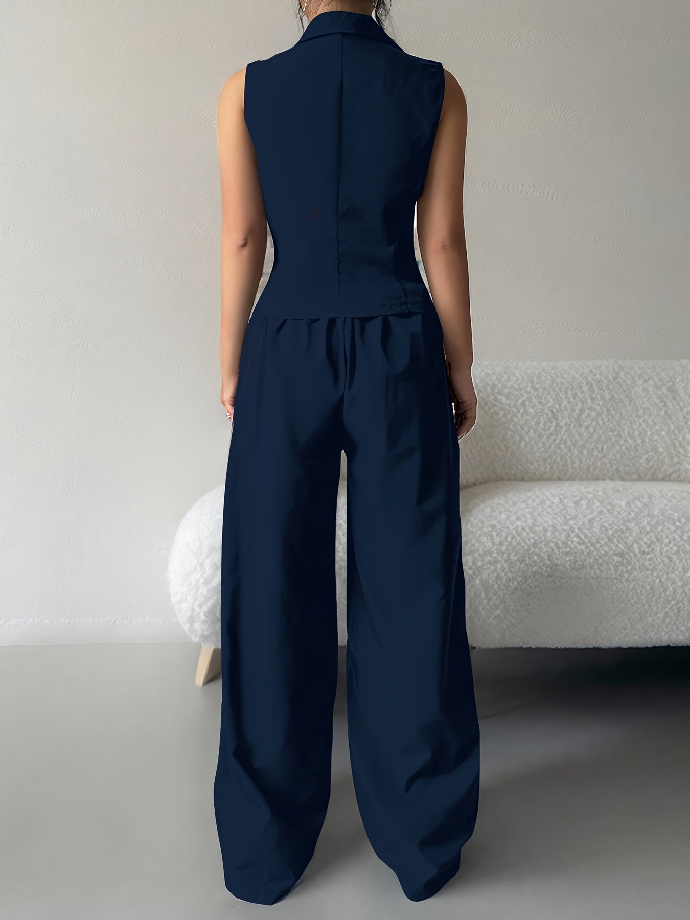 Elegant Vest and Pants Set