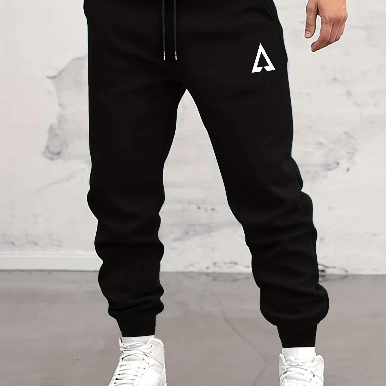 Pattern Print Sweatpants