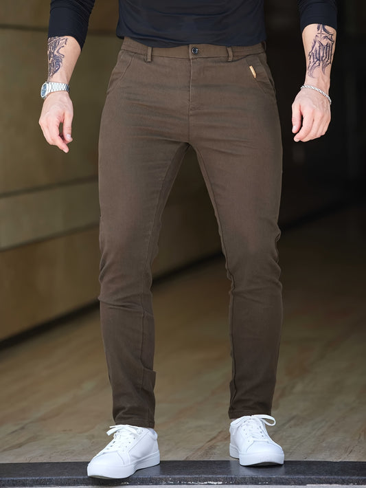 Slim-Fit Versatile Pants