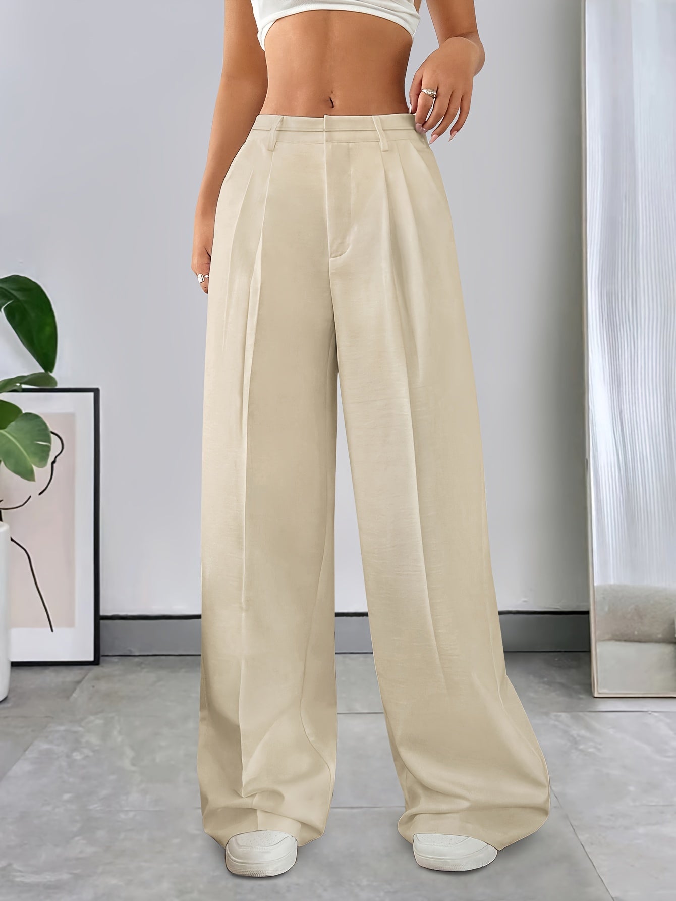 Straight-Leg Pants