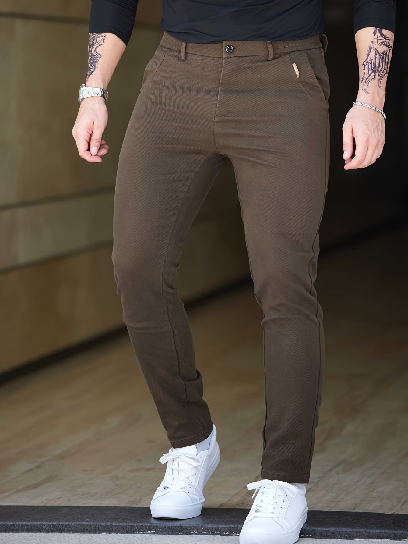 Slim-Fit Versatile Pants