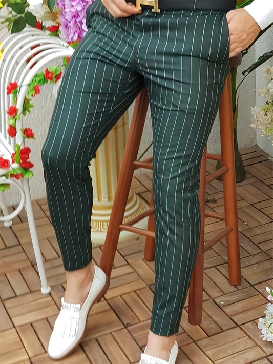 Vertical Striped Pants