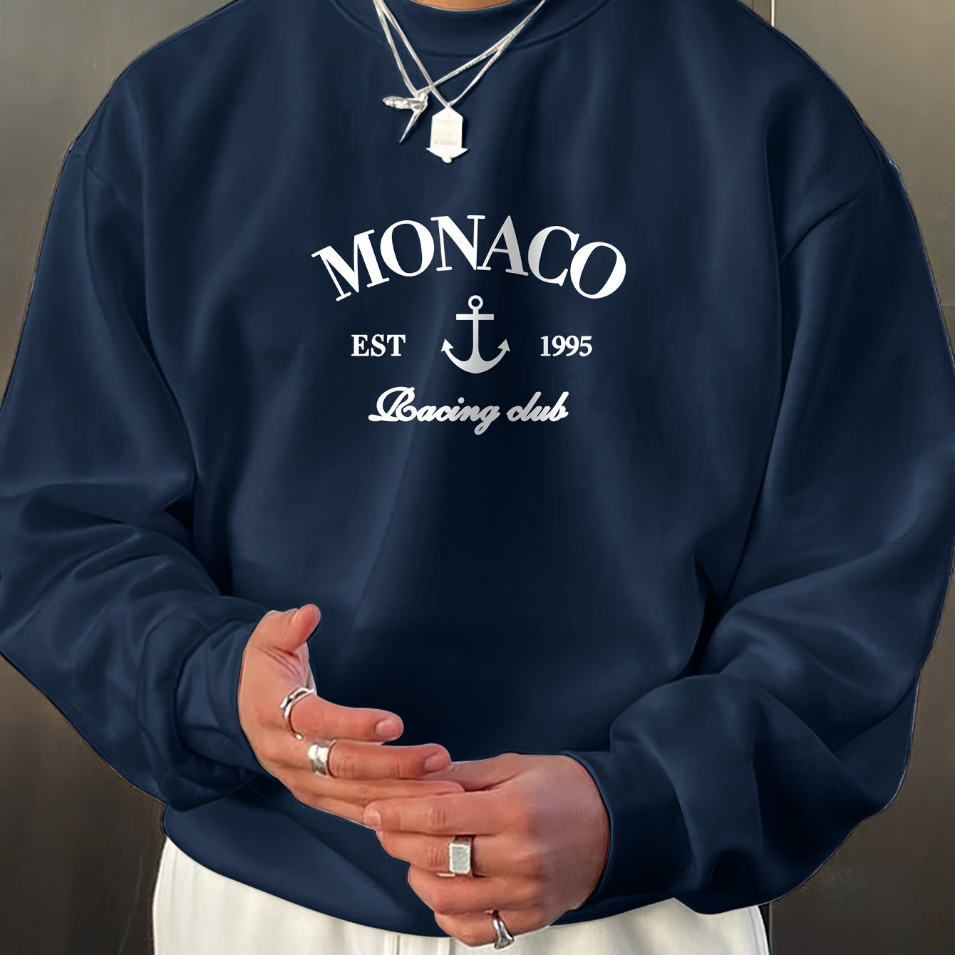 MONACO Print Sweatshirt