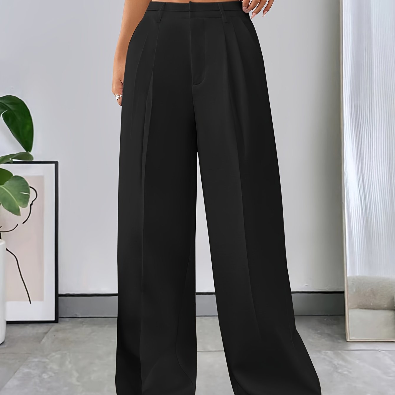 Straight-Leg Pants