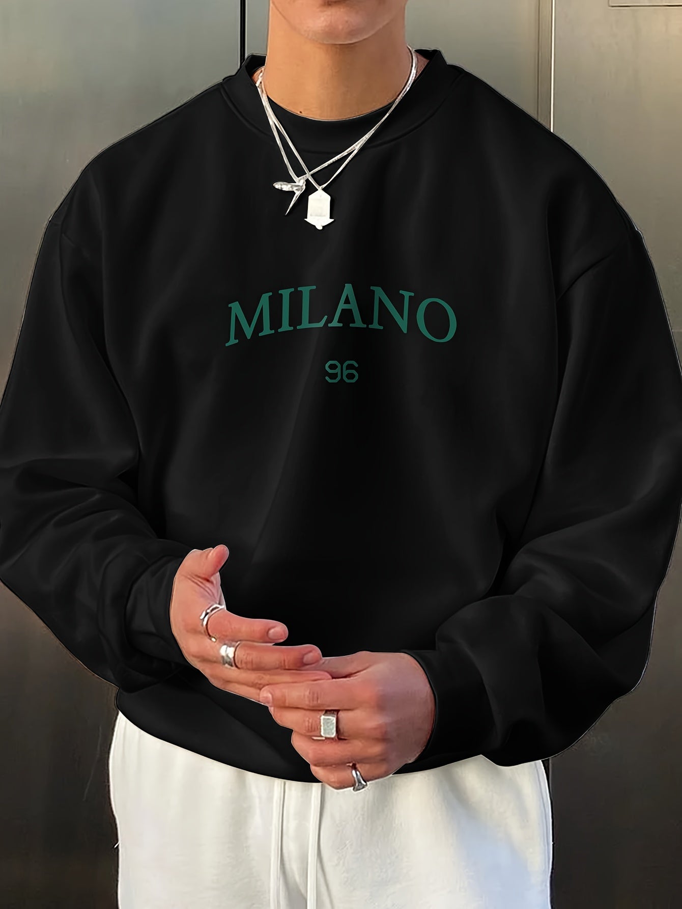 Milan-Inspired Sweatshirt