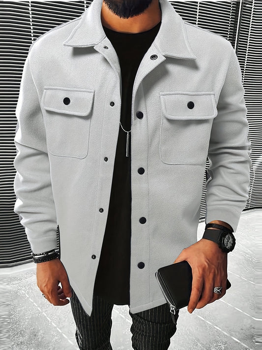 Button-Down Shirt Jacket