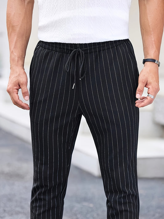 Striped Pants With Pockets