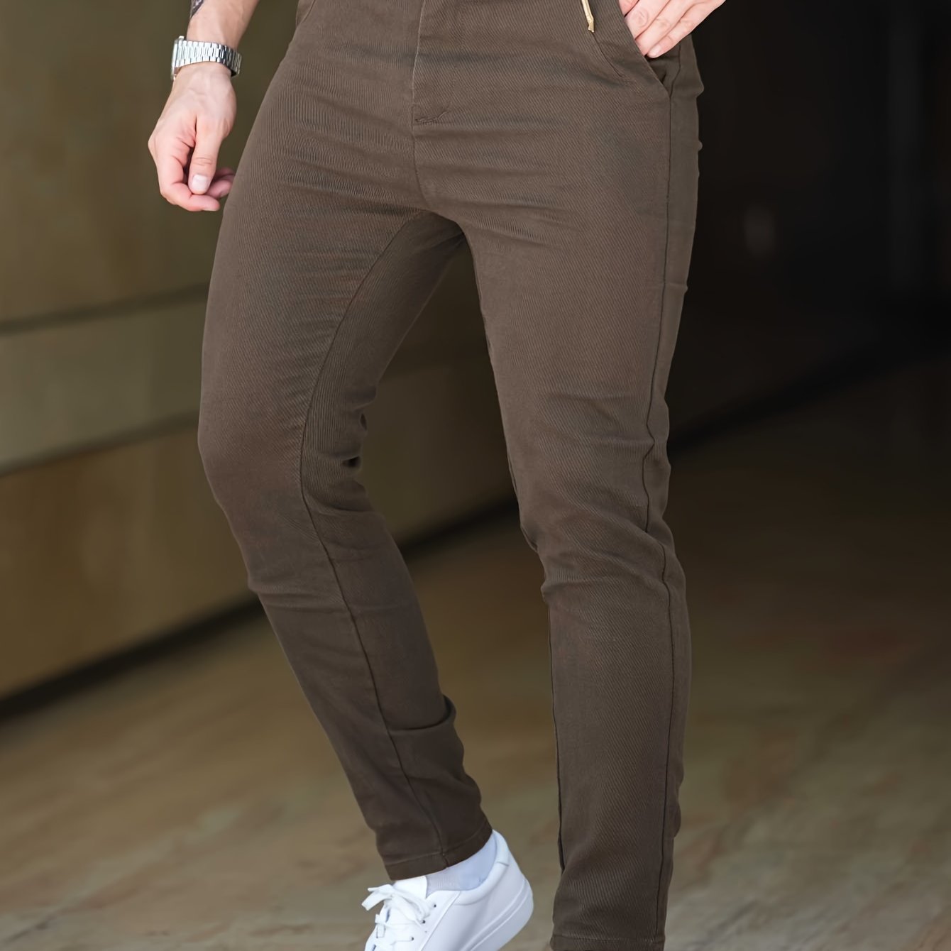 Slim-Fit Versatile Pants