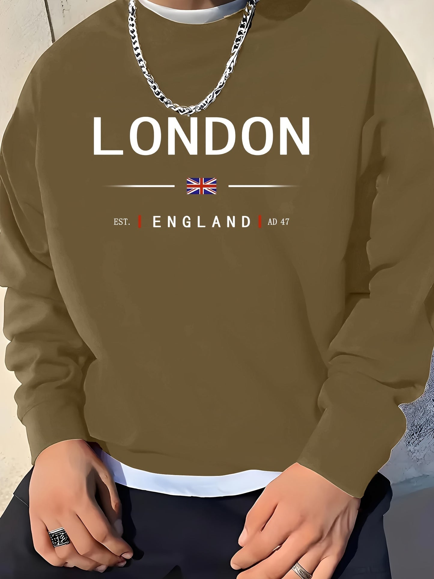 LONDON ENGLAND Print Sweatshirt