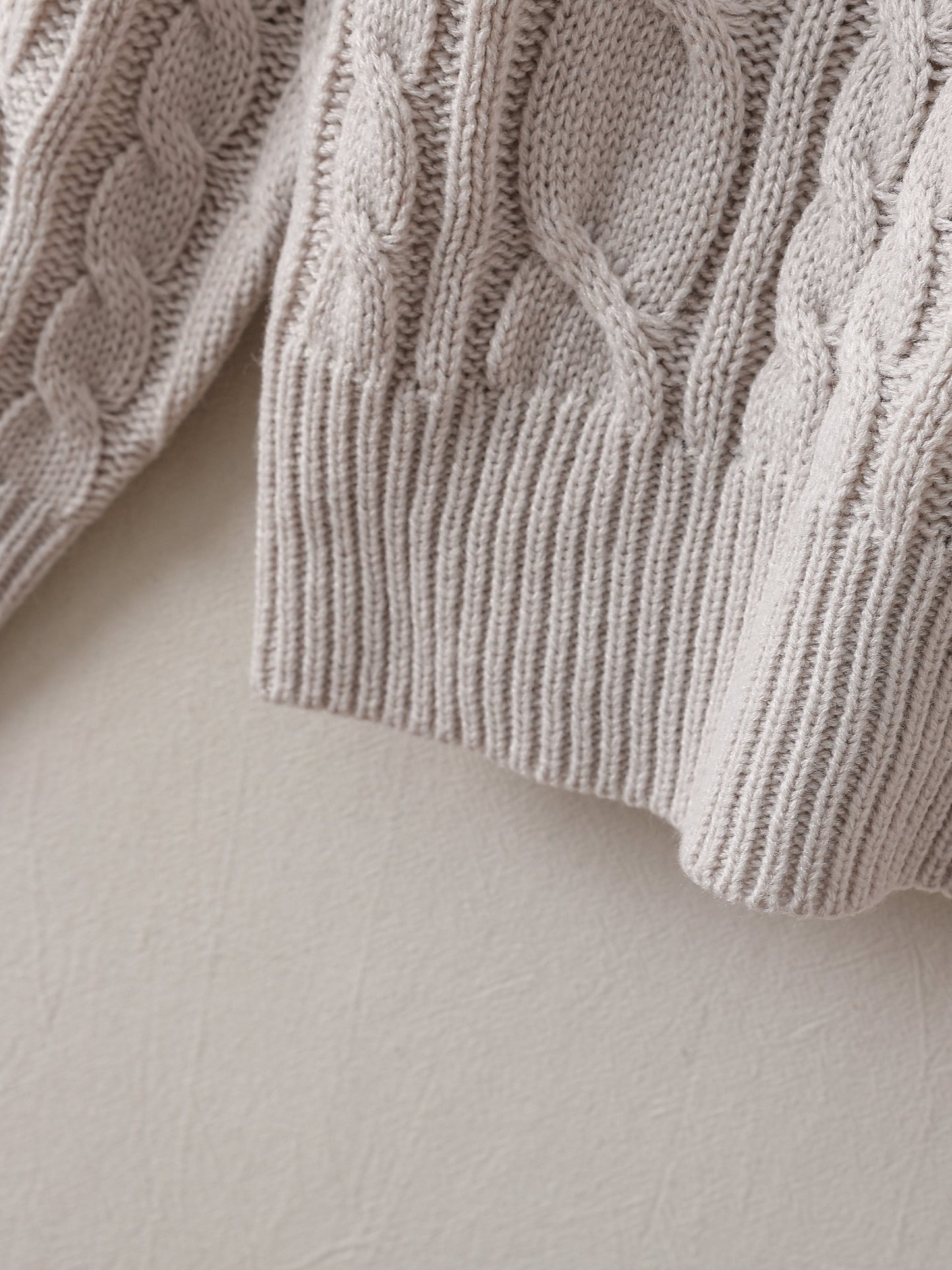 Twist Texture Knit Sweater