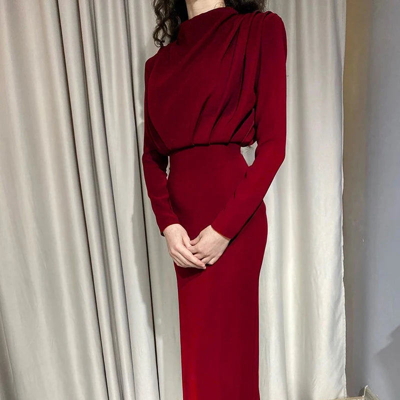 Long Sleeve Midi Dress