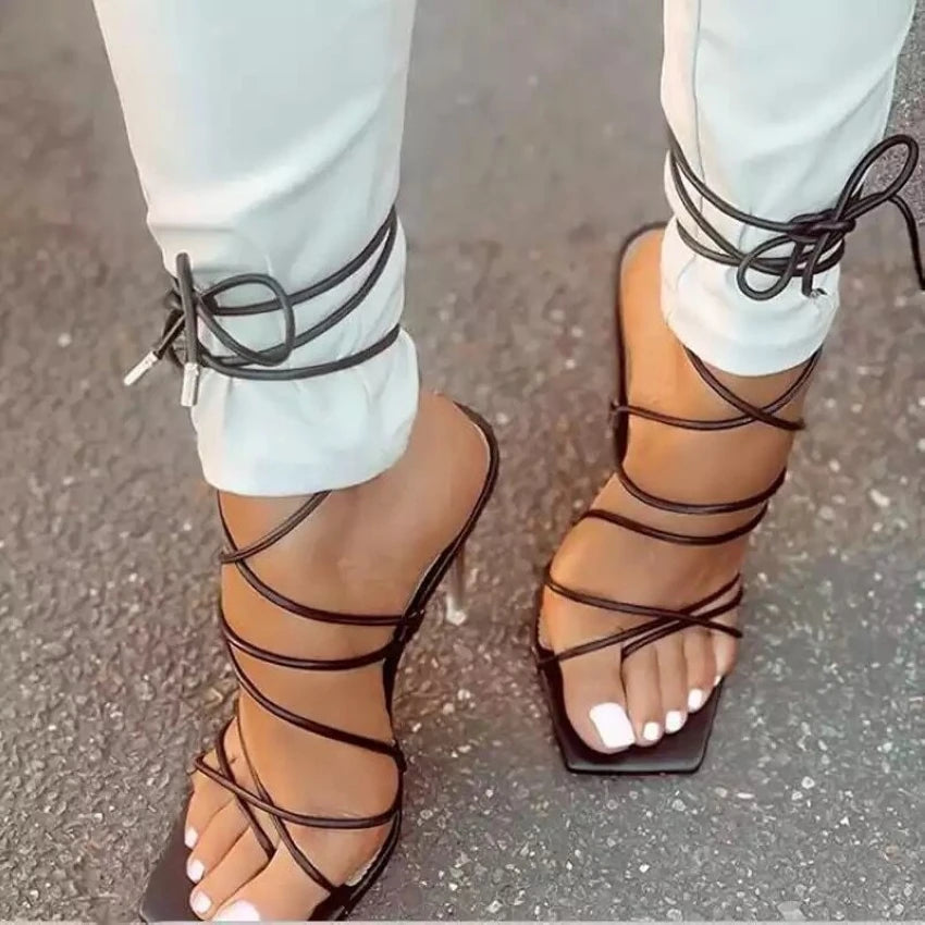 Summer High Heel Sandals