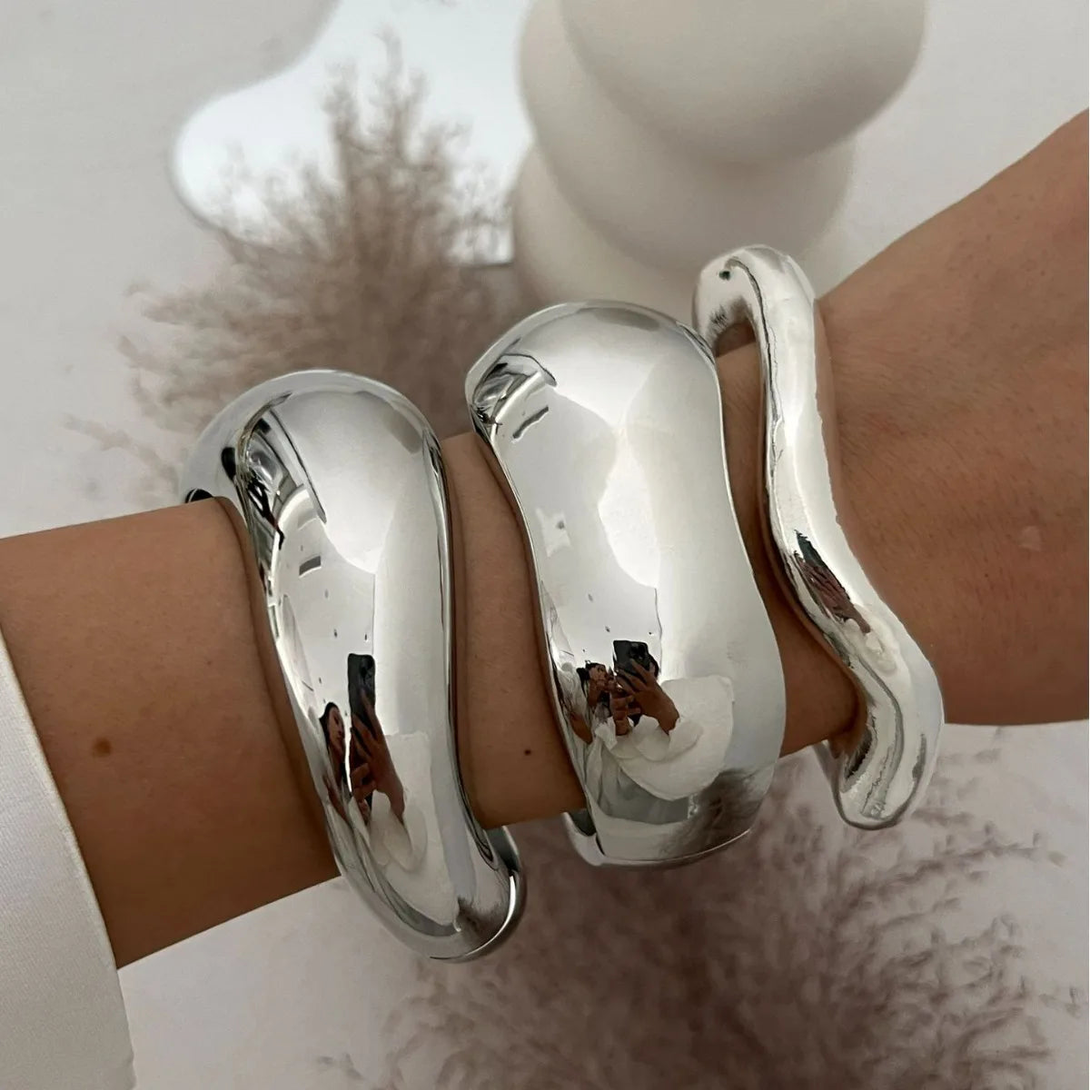 Wide Cuff Bangles