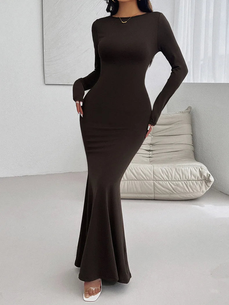 EleganceForm O-Neck Dress