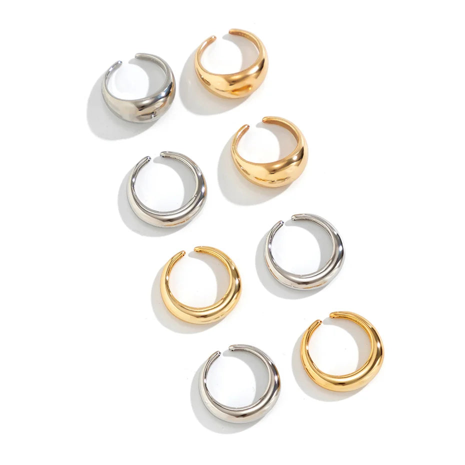 8 Water Drop Rings