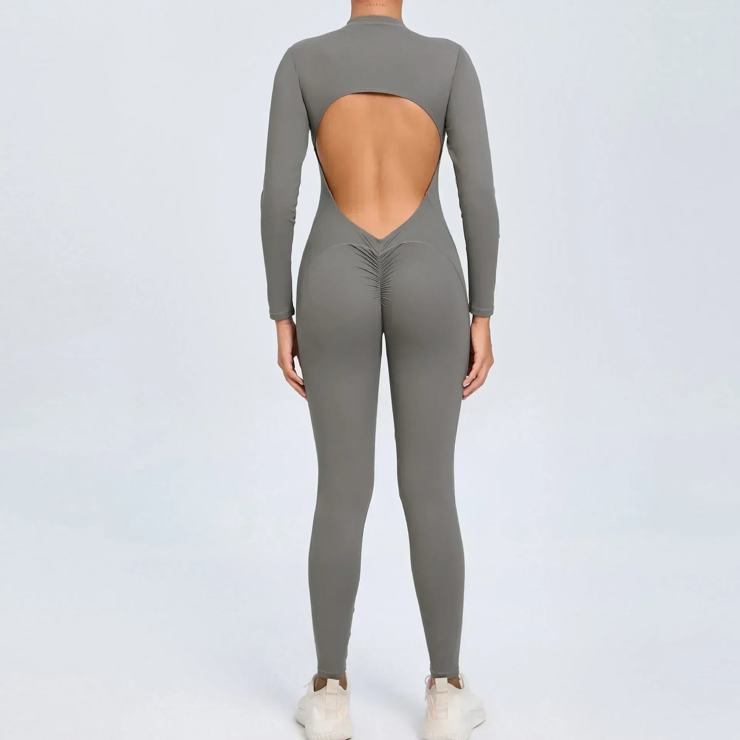 Zipper Sports Jumpsuits